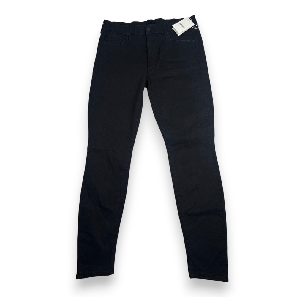 New Mother The Looker Skinny Jeans 1001N-180 Not Guilty Black Womens 33